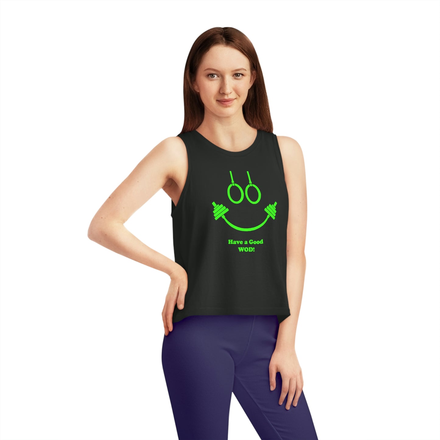 Have a good Wod! Cropped Tank Top